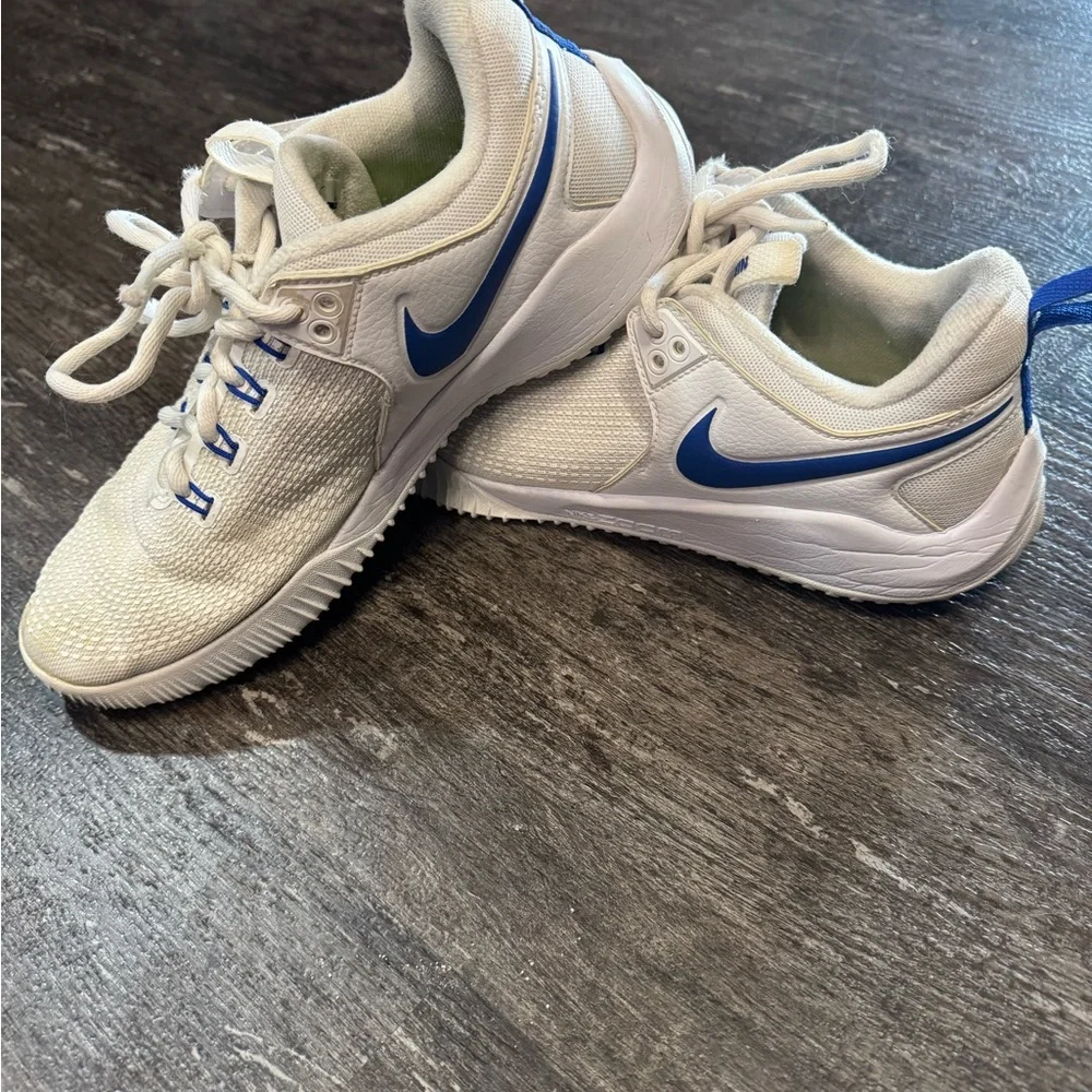 Nike White and Blue HyperAce size 9.5 - Picture 7 of 7